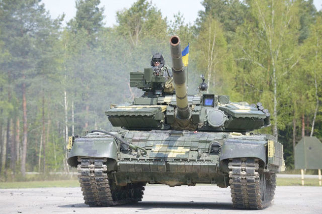 Украинский Т-64БВ.
