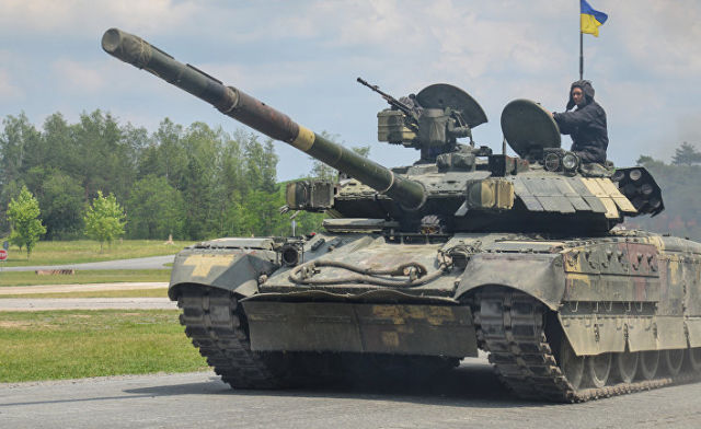 Украинский танк Т-84 "Оплот"