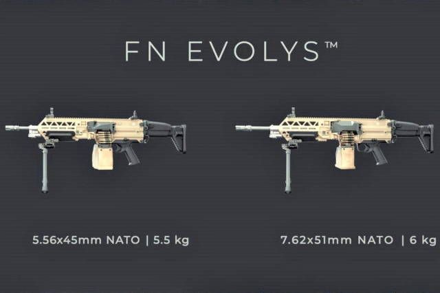Ультралегкие ручные пулеметы FN EVOLYS