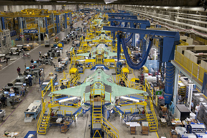 Производство истребителей F-35