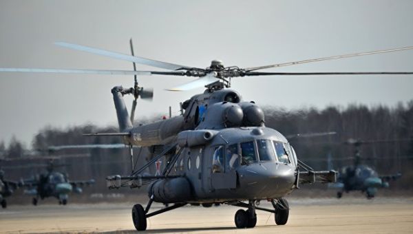 Вертолет Ми-8АМТШ. Архивное фото