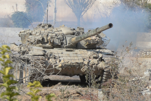 Танк Т-90 ВС Сирии