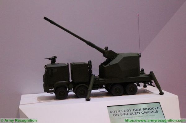 Версия 155 мм артиллерийской передвижной системы