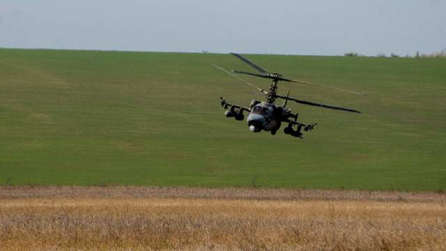 Вертолет Ка-52 «Аллигатор» ВС РФ