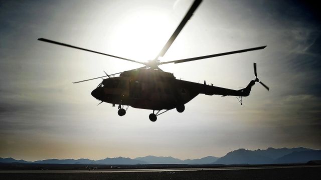 Вертолет Ми-17 ВВС Афганистана