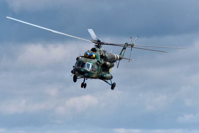 Вертолет Ми-8 ВВС Украины