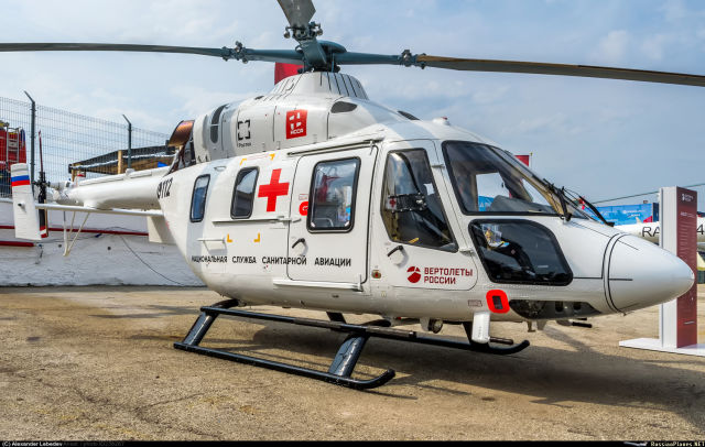 Вертолет "Ансат" в медицинском исполнении