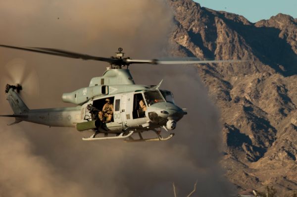 Вертолет Bell UH-1Y Venom Корпуса морской пехоты США в Афганистане