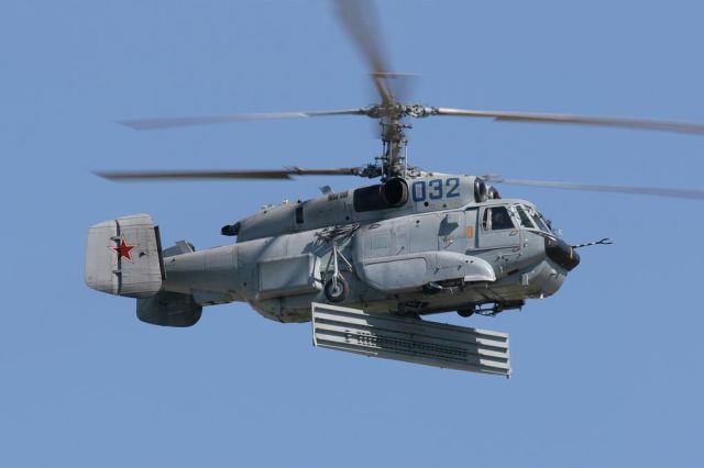 Вертолет дальнего радиолокационного обнаружения Ка-31
