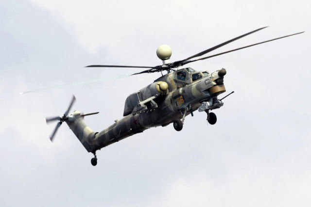 Вертолет Ми-28НЭ Ночной охотник. Архивное фото