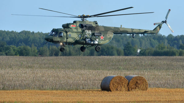 Вертолет Ми-8 ВВС Белоруссии