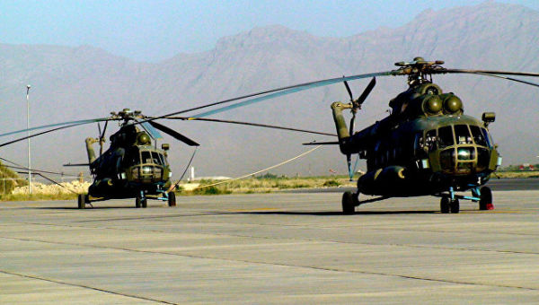 Вертолетный парк ВВС Афганистана. Архивное фото