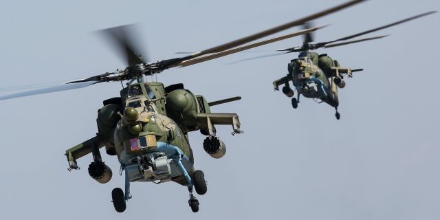 Вертолеты Ми-28Н «Ночной охотник»