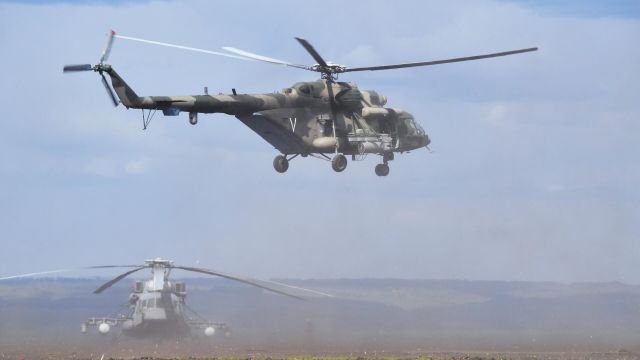 Вертолеты, задействованные в специальной военной операции