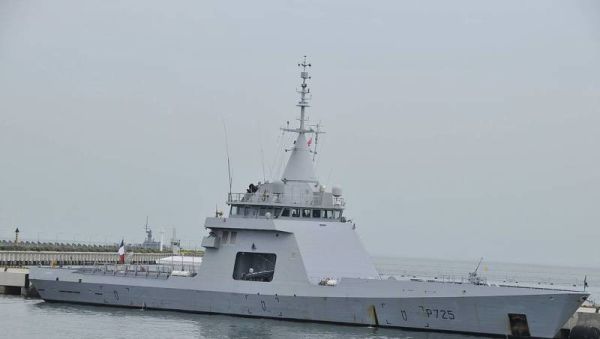 Входящий сейчас в состав ВМС Франции патрульный корабль Р 725 L'Adroit типа Gowind, планируемый к приобретению Аргентиной.