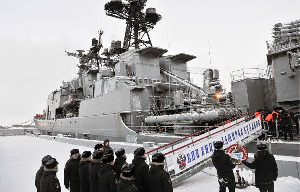 Большой противолодочный корабль "Вице-адмирал Кулаков"