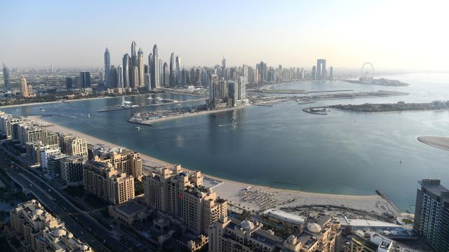 Вид на район Дубай Марина. Архивное фото