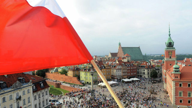 Вид на Варшаву