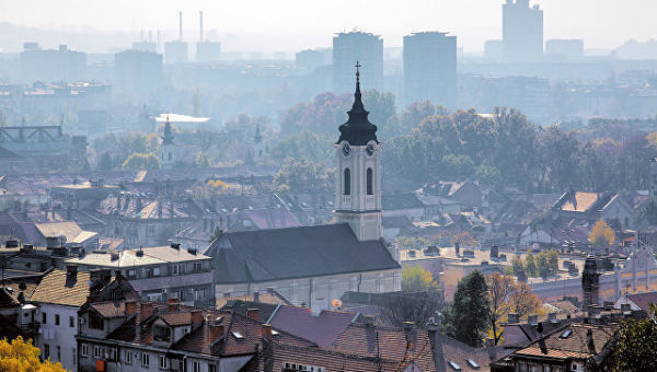 Вид на Белград, Сербия. Архивное фото