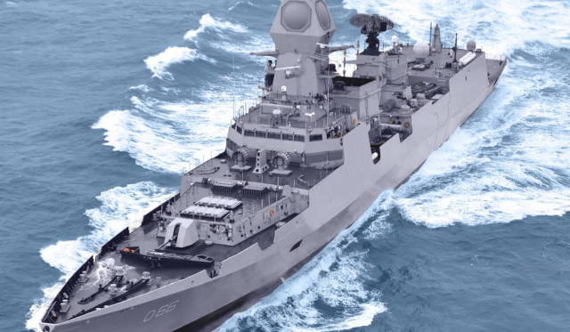 ВМС Индия получили эсминец «Вишакхапатнам»