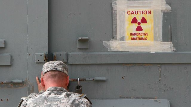 Военная база в Техасе, где хранится американское ядерное оружие