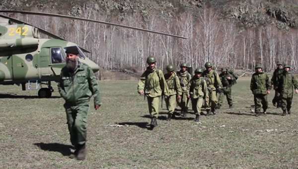Военная делегация Народно-освободительной армии Китая в Красноярском крае