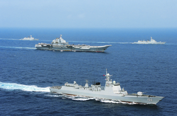 Военно-морские силы КНР сравнялись по мощи с ведущими ВМС мира. Фото Reuters