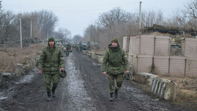 Военнослужащие армии ДНР на Мариупольском направлении