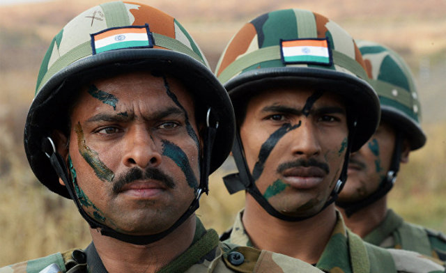 Военнослужащие специального подразделения Вооруженных Сил Индии
