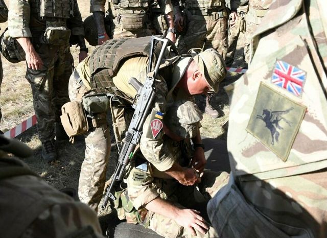 Военнослужащие Украины и Великобритании готовятся к совместным учениям "Объединенные усилия — 2020"