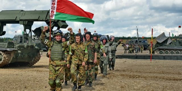 Военнослужащие ВС Беларуси