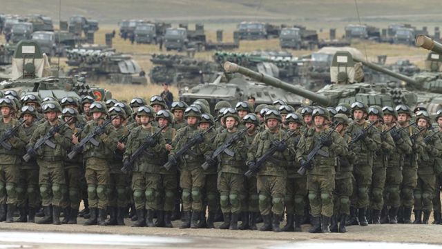 Военнослужащие армии России