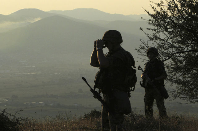 Военнослужащие армии Сербии