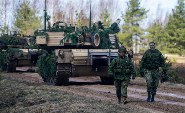Военнослужащие Канады на международных военных учениях "Summer Shield XIV" в Латвии