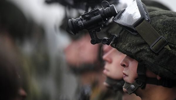 Военнослужащие на совместных стратегических учениях Белоруссии и России Запад-2017