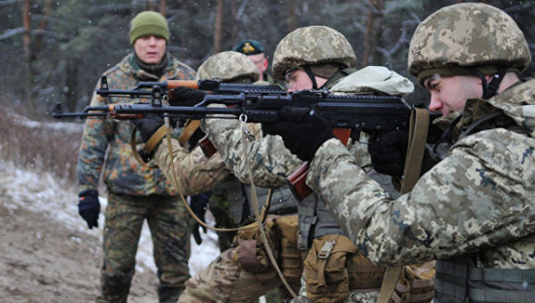 Военнослужащие вооруженных сил Украины