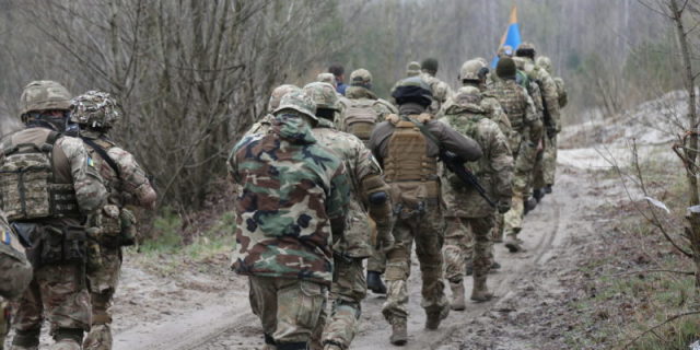 Военнослужащие ВС Украины