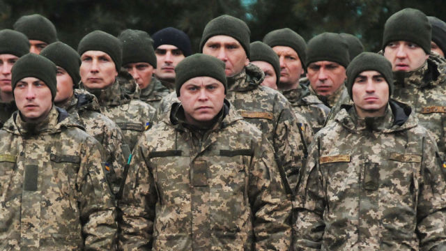 Военнослужащие ВС Украины