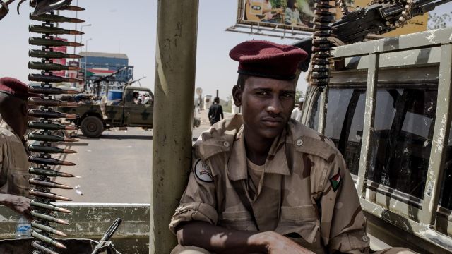 Военнослужащий армии Судана. Архивное фото