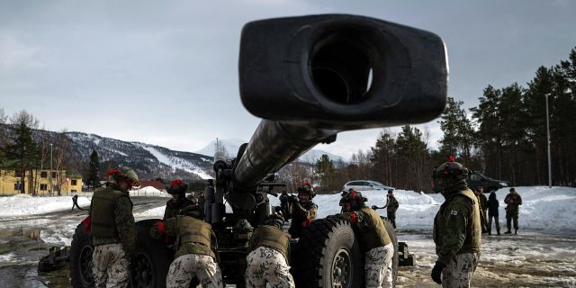 Военные учения Cold Response 22 в Сетермоене, Финляндия