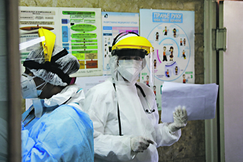 Военные вирусологи приступили к борьбе с коронавирусом в Сербии. Фото сайта www.mil.ru