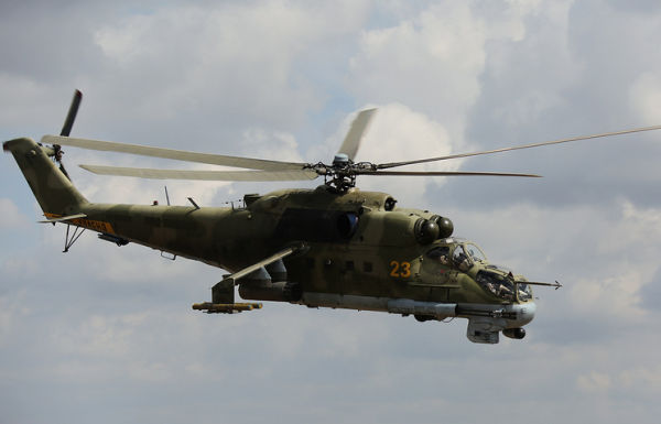 Вертолет Ми-24 