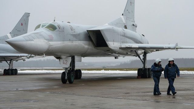 Возвращение самолетов дальней авиации ВКС России на аэродромы базирования