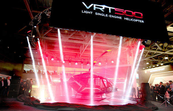 VRT500 на выставке HeliRussia 2018