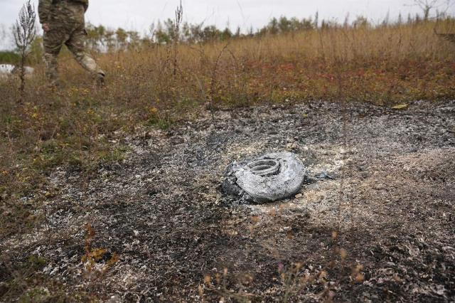 Всё, что осталось от ТМ-62. Накладной заряд использовать не пришлось