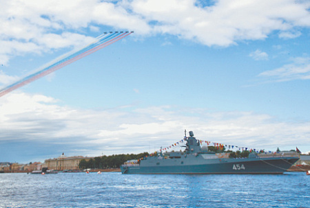 Вслед за фрегатами проекта 22350 гиперзвуковыми ракетами «Циркон» оснастят и подводные лодки. Фото с сайта администрации Санкт-Петербурга