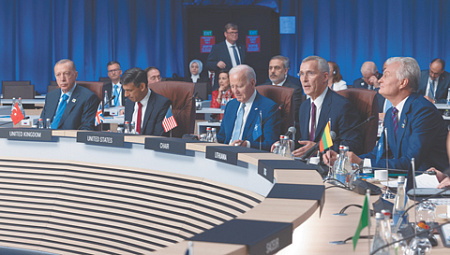Встреча глав государств и правительств стран – членов НАТО в Вильнюсе, на которую пригласили и Швецию. Фото с сайта www.nato.int