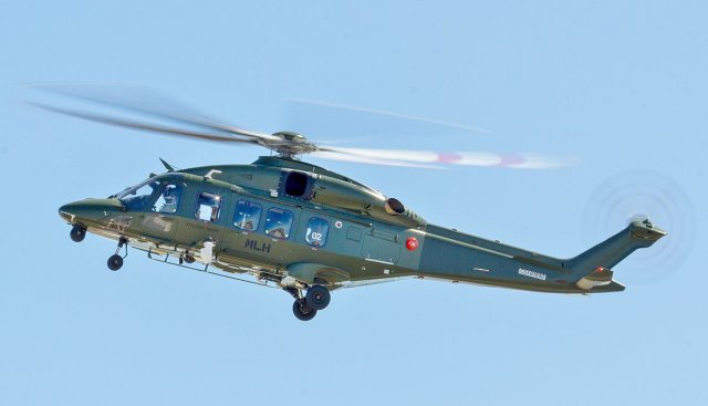 Второй опытный образец многоцелевого военного вертолета Leonardo AW149 (c) Leonardo