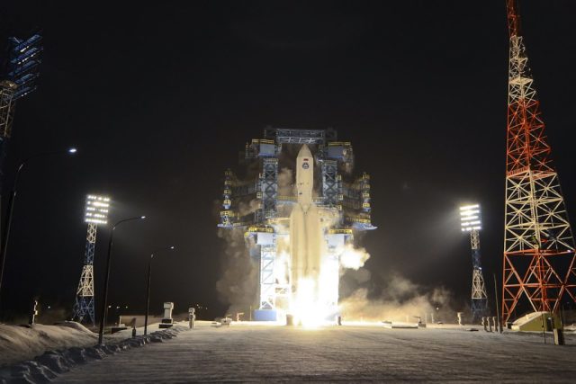 Второй запуск тяжелой ракеты-носителя «Ангара-А5»