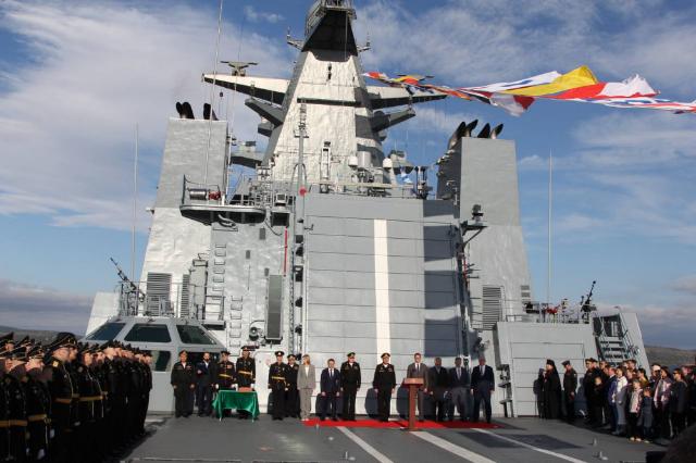 The Lead Ice class Patrol Ship Ivan Papanin Of Project 23550 Has Been 